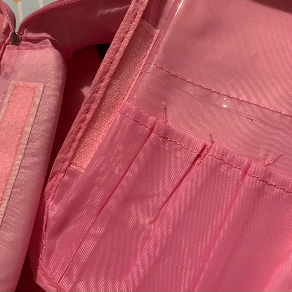 Bright Pink Ballerina Clara Inspired Makeup Bag